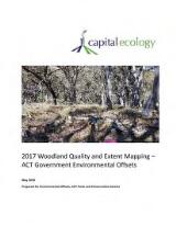 Thumbnail - 2017 Woodland quality and extent mapping : ACT Government Environmental Offsets.