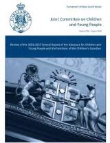 Thumbnail - Review of the ... annual report of the Commission for Children and Young People