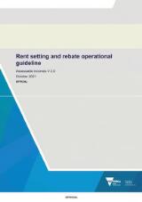 Thumbnail - Rent setting and rebate operational guideline : assessable incomes.