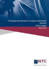 Thumbnail - Changing driving laws to support automated vehicles : Policy paper, May 2018