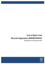 Thumbnail - End of waste Code : recycled aggregates (ENEW07604819).