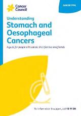Thumbnail - Understanding stomach and oesophageal cancers : a guide for people with cancer, their families and friends