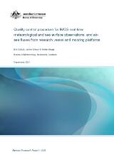 Thumbnail - Quality control procedure for IMOS real-time meteorological and sea surface observations, and air-sea fluxes from research vessel and mooring platforms