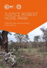 Thumbnail - Justice Robert Hope Park operational management plan 2018-21.