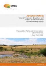 Thumbnail - Jarramlee offset natural temperate grassland and Golden Sun Moth habitat 2015 monitoring report.