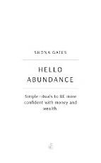 Thumbnail - Hello abundance : simple rituals to BE more confident with money and wealth
