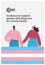 Thumbnail - Guidance to support gender affirming care for mental health.