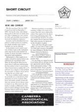 Thumbnail - Short circuit : newsletter of the Canberra Mathematical Association.