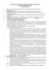 Thumbnail - National Council of Women of Queensland General Meeting minutes.