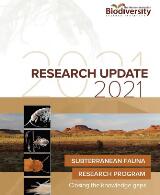 Thumbnail - Research update 2021 : subterranean fauna research program : closing the knowledge gaps