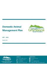 Thumbnail - Domestic Animal Management Plan 2021-25