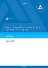 Thumbnail - Retailer Energy Productivity Scheme : reporting requirements : final decision