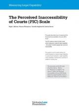 Thumbnail - The Perceived Inaccessibility of Courts PIC Scale