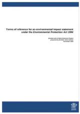 Thumbnail - Terms of reference for an environmental impact statement under the Environmental Protection Act 1994 : Ensham Life of Mine Extension Project proposed by Ensham Joint Venture, November 2020.