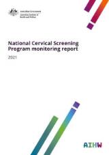 Thumbnail - National cervical screening program monitoring report 2021