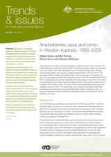 Thumbnail - Amphetamine users and crime in Western Australia, 1999-2009
