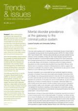 Thumbnail - Mental disorder prevalence at the gateway to the criminal justice system