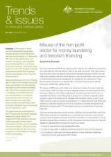 Thumbnail - Misuse of the non-profit sector for money laundering and terrorism financing
