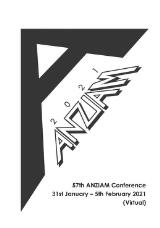 Thumbnail - ANZIAM 2021 : 57th ANZIAM Conference 31st January -5th February 2021(Virtual).