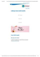 Thumbnail - Redland City Council Library eNewsletter.