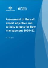Thumbnail - Assessment of the salt export objective and salinity targets for flow management 2020-21