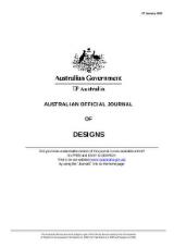Thumbnail - Australian official journal of designs.