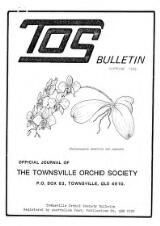 Thumbnail - Townsville Orchid Society Inc. bulletin.
