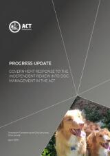 Thumbnail - Progress update : Government response to the independent review into dog management in the ACT.