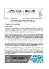 Thumbnail - Camberwell history : recording the history of Camberwell and district
