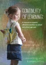 Thumbnail - Continuity of learning : a resource to support effective transition to school and school age care