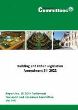 Thumbnail - Building and other legislation amendment bill 2022