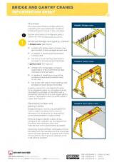 Thumbnail - Bridge and Gantry Cranes Information Sheet.