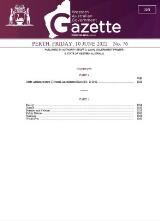 Thumbnail - Western Australian government gazette.