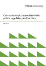 Thumbnail - Corruption risks associated with public regulatory authorities.