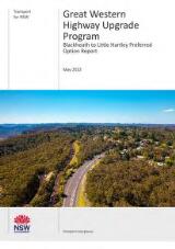 Thumbnail - Great Western Highway upgrade program : Blackheath to Little Hartley preferred option report