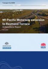 Thumbnail - M1 Pacific Motorway extension to Raymond Terrace : submissions report