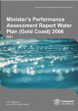 Thumbnail - Minister's Performance Assessment Report Water Plan (Gold Coast) 2006