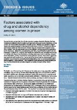 Thumbnail - Factors associated with drug and alcohol dependency among women in prison