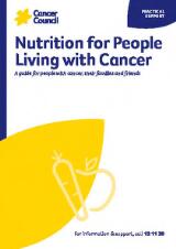 Thumbnail - Nutrition for people living with cancer : a guide for people with cancer, their families and friends