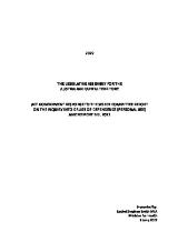 Thumbnail - ACT Government response to the Select Committee report on the Inquiry into Drugs of Dependence (Personal Use) Amendment Bill 2021.