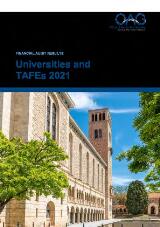 Thumbnail - Financial audit results - universities and TAFEs 2021