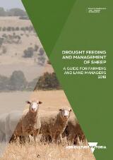 Thumbnail - Drought feeding and management of sheep : a guide for farmers and land managers 2018.
