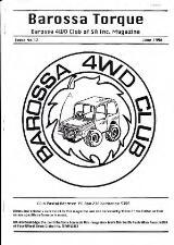 Thumbnail - Barossa torque : Barossa 4WD Club of SA Inc. magazine.