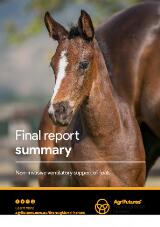 Thumbnail - Final report summary : non-invasive ventilatory support of foals