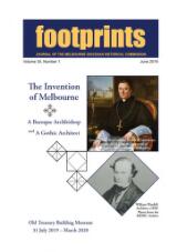 Thumbnail - Footprints : Journal of the Melbourne Diocesan Historical Commission.