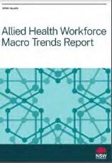 Thumbnail - Allied health workforce macro trends report