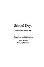 Thumbnail - School days : an anthology of prose and verse
