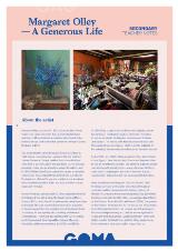 Thumbnail - Margaret Olley : A Generous Life : Secondary Teacher Notes.