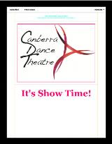 Thumbnail - Canberra Dance Theatre newsletter.