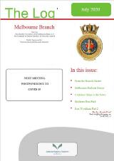 Thumbnail - The Log : the monthly newsletter of the Melbourne Branch of the Company of Master Mariners of Australia Limited.